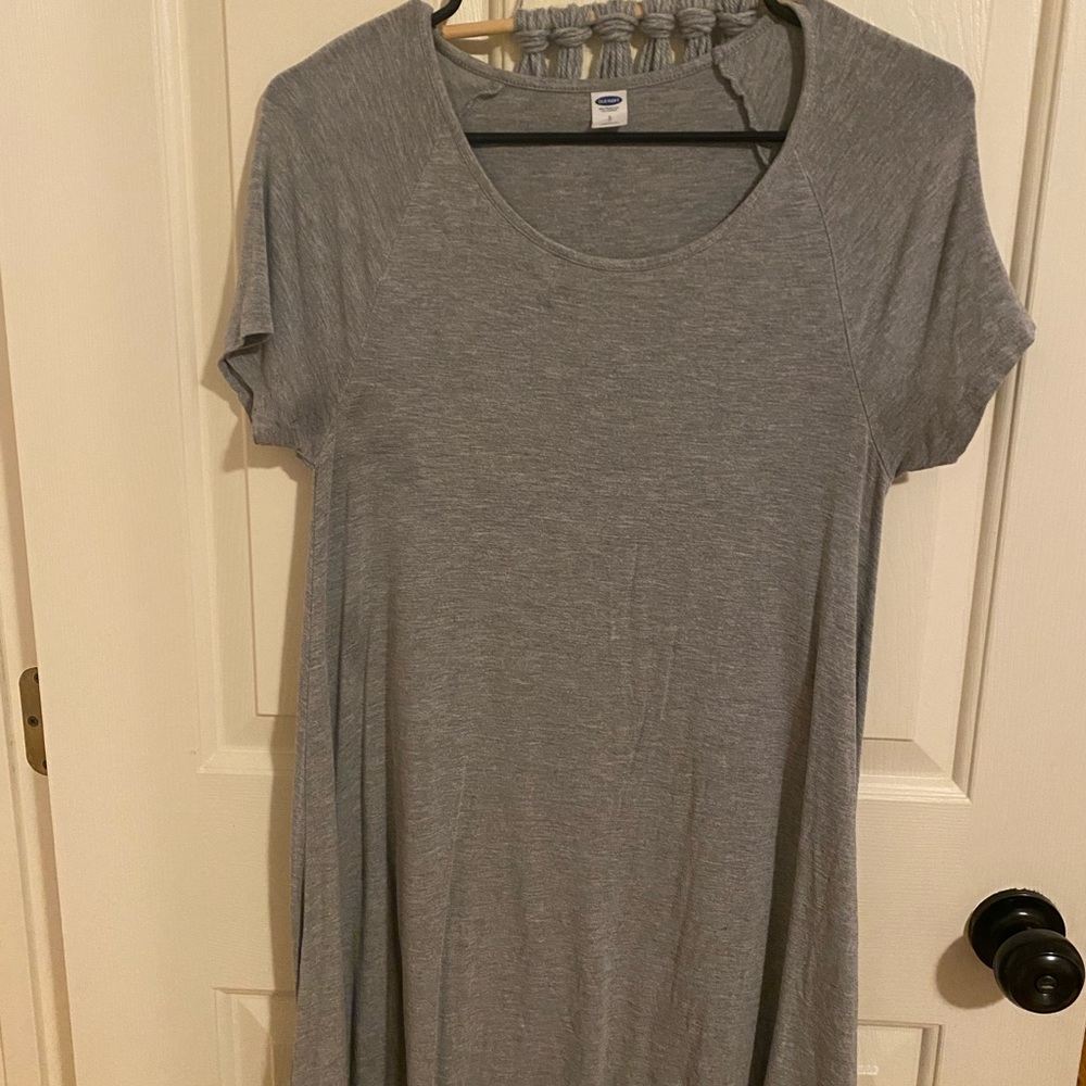 3/$25 Sale | Old Navy Grey Swing Dress